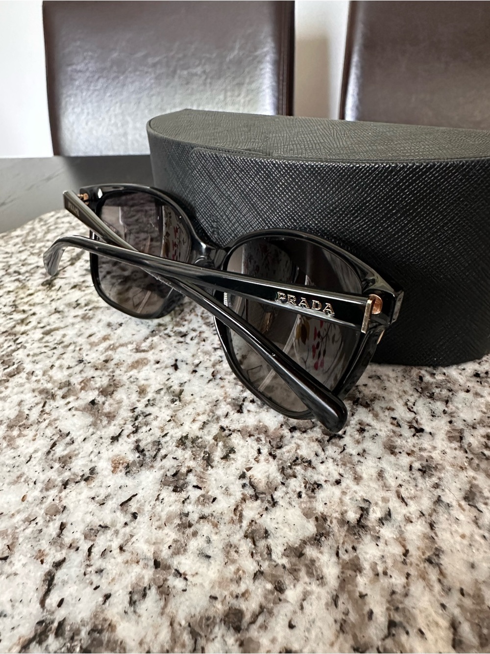 Womens Black Prada Sunglasses